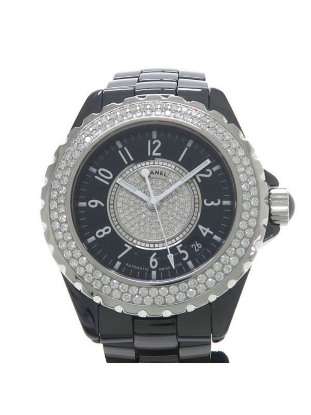Chanel 38 Watch Black